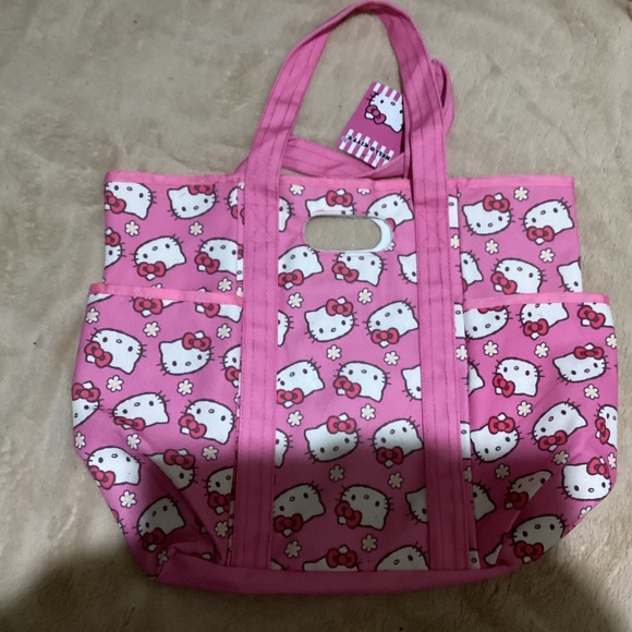 New Hello Kitty Womens Tote - Pink/ 12x20” - Picture 2 of 7